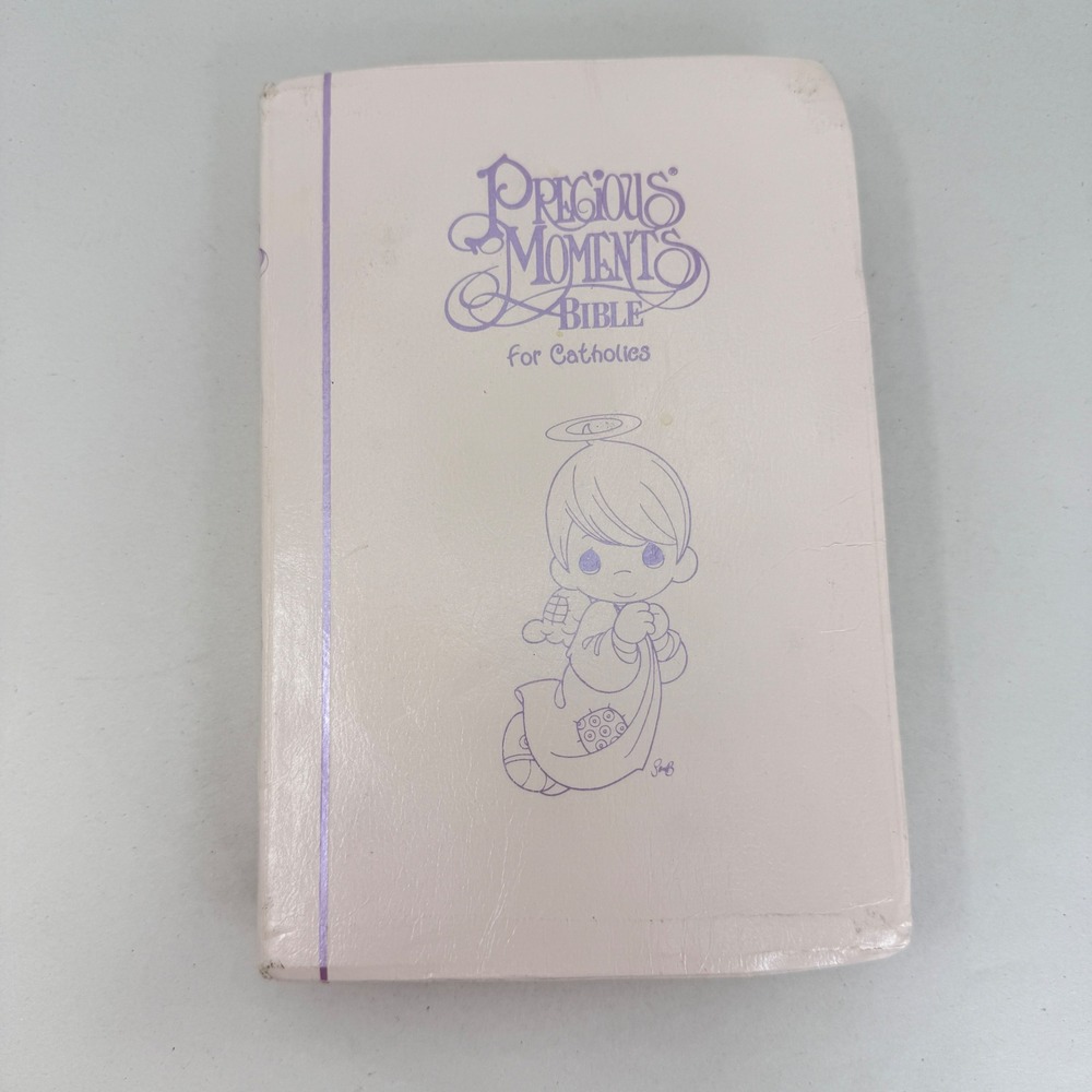 Precious Moments Bible for Catholics Pink Softcover Nelson